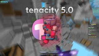 TENACITY 50 BETA Hacking on Hypixel [upl. by Arenat]