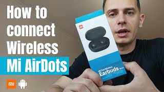 How to Connect Bluetooth Wireless Earbuds to Phone  Tutorial 2020 [upl. by Alcine350]