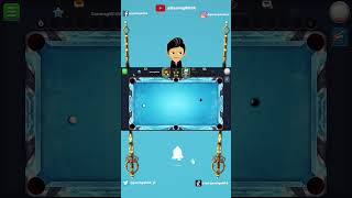 Kissshot close call in slippery ice gamingwithk howtoplay8ballpool gamingwithk [upl. by Hobard84]