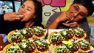 HOMEMADE TACOS l GIVEAWAY l MUKBANG [upl. by Subocaj]