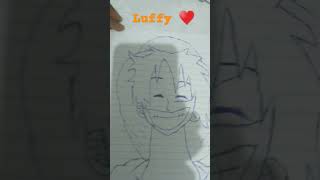 Desenho do luffy [upl. by Medrek]