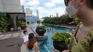 220911 Banyan tree bangkok  swimming pool [upl. by Malachy]