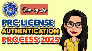 PRC License Authentication Process Stepbystep [upl. by Geraud310]