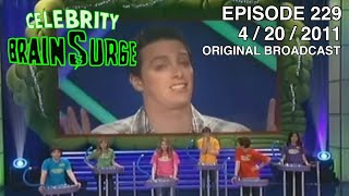 BrainSurge  Episode 229 Nickelodeon Stars 3 of 5 [upl. by Enyrb]