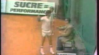 Ilie Nastase  Tennis Fun Energy [upl. by Callida]