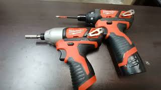 Milwaukee M12 Screwdriver amp Impact Driver [upl. by Acnalb]