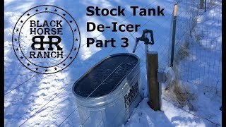 DIY Stock Tank DeIcer Part 3 of 3 [upl. by Atileda]