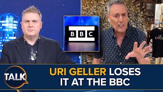 quotFK THE BBCquot  Furious Uri Geller Says Broadcaster Has LOST Moral Compass Over Israel [upl. by Ninette]