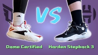 Adidas Dame Certified vs Harden Stepback 3 Which Budget Shoe Should You Buy [upl. by Stannwood64]