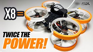 Drone with TWICE THE POWER  Axis Flying Air Force Pro X8  REVIEW amp GIVEAWAY 🏆👍 [upl. by Feirahs]