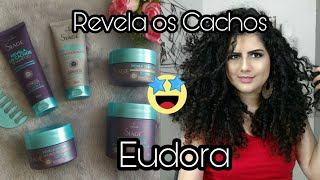 Resenha Kit Completo Revela os Cachos  Gelatina  Lançamentos Eudora Siáge 💖 [upl. by Paulsen266]