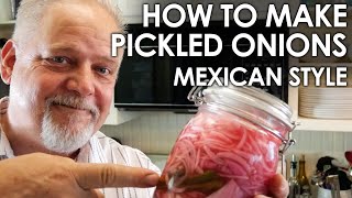 How to Make Mexican Style Pickled Onions  Black Gumbo [upl. by Hyacinthe]