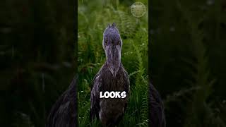 Shoebill Stork  Sound Like a Machine Gun shorts [upl. by Yanrahs]