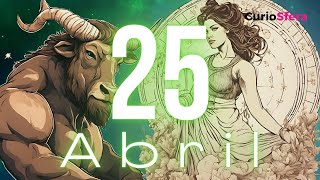 Secretos de los Nacidos el 25 de Abril ♉ Signo Tauro [upl. by Dreddy]