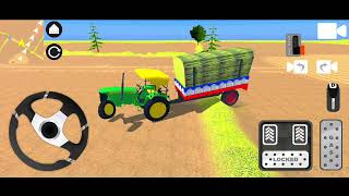 JOHN DEERE 5045 D TRACTOR 45 HP STUNT 💚tractorlover viralvideo 2024 [upl. by Bull70]