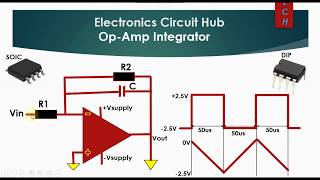 OpAmp Integrator Circuit Design  Practical OpAmp Integrator with Triangular Wave Generator [upl. by Liva]