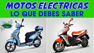 MOTOS Eléctricas 🔥 Lo Que Debes Tener En Cuenta Si Deseas Comprar Una [upl. by Nylesoy698]