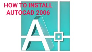 how to install autocad 2006 autocad autocadonline crack [upl. by Aara]