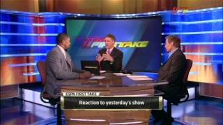 Fallout from Jalen Rose comments to Skip Bayless [upl. by Hsepid]