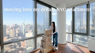 moving into my dream NYC apartment empty apartment tour amp living alone [upl. by Lawrenson]