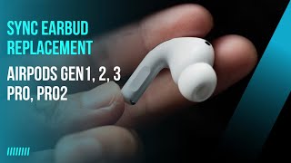 How To Pair and Sync a Replacement LEFT or RIGHT Side Earbud on Apple AirPods PRO [upl. by Gone994]