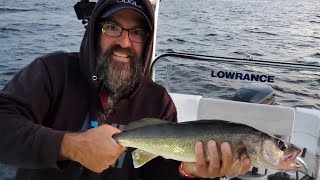 Oneida Lake Fishing Report  TUESDAY 081622  HUGE WALLEYE THIS MORNING [upl. by Kore925]