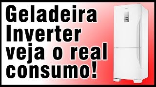 GELADEIRA INVERTER  VEJA NA PRATICA O REAL CONSUMO [upl. by Muhammad]