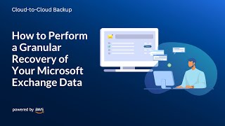 CloudtoCloud Backup  MS Exchange Granular Recovery [upl. by Dumanian]