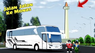 Beli JetBus 4 Milyar Buat Jalanjalan ke Monas Jakarta CDID Roblox Indonesia [upl. by Waxler]