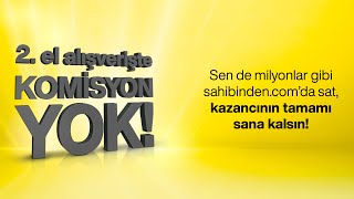 İkinci el alışverişte komisyon yok [upl. by Yrelbmik446]