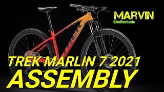 TREK MARLIN 7 2021 ASSEMBLY [upl. by Jacie176]