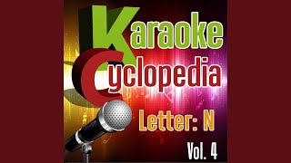 Nostalgia di te Karaoke Version [upl. by Ronnoc]