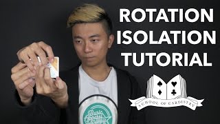 Cardistry for Beginners Isolation  Rotation Isolation Tutorial [upl. by Anemolihp]