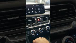 2022 Genesis G70 oil light reset [upl. by Stewardson]