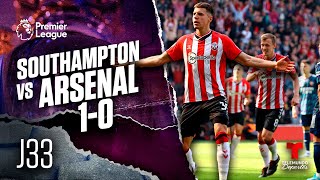 Highlights amp Goals  Southampton vs Arsenal 10  Premier League  Telemundo Deportes [upl. by Marcell]