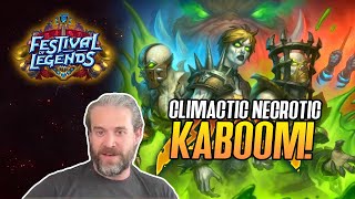 Hearthstone Climactic Necrotic KABOOM [upl. by Wendolyn827]