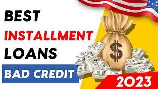 Top 5 Best Installment Loans For Bad Credit USA 2024 With Guaranteed Approval from Direct Lenders [upl. by Neeka]