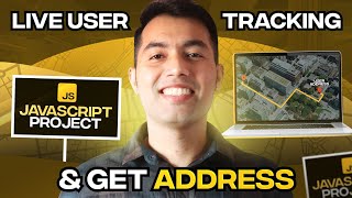 JavaScript Project in Hindi User Location amp Address Tracker 🌐📍 [upl. by Amerd79]