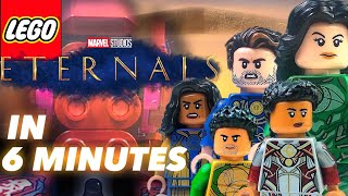 ETERNALS in 6 minutes  Lego Stopmotion Animation Parody [upl. by Icram]