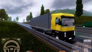 Truck Simulator Europe 2 Gameplay Androidios gamewalkthrough [upl. by Niwdla577]