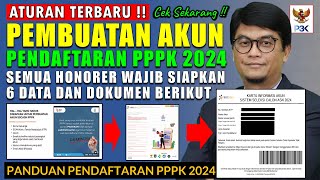 🔴ATURAN BARU PEMBUATAN AKUN SSCASN PPPK BAGI SEMUA HONORER PENDAFTARAN PPPK TAHAP 1 DAN TAHAP 2 [upl. by Dnomad]