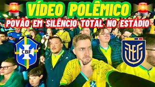 POR ISSO A SELEÇÃO PRECISA DA TORCIDA ORGANIZADA Brasil 1 x 0 Equador [upl. by Nazus]