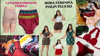 🔴MODA FEMININA PLUS SIZ INSLIN MODA ÍNTIMA LANGERIER SANTA CRUZ TORITAMA PERNAMBUCO [upl. by Ayaj]