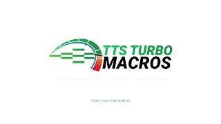 Introducing TTS Turbo Macros [upl. by Aroon897]