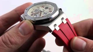 Audemars Piguet Royal Oak Offshore Chrono quotADCquot Luxury Watch Review [upl. by Lydnek]