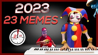 2023 in 23 MEMES in 223 [upl. by Ruscher]