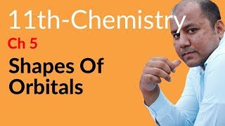 FSc Chemistry Book 1 ch 5  Shapes of Orbitals  11th Class Chemistry [upl. by Ciri]