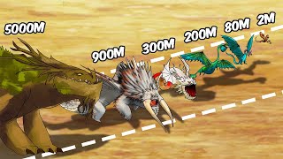 The 10 Biggest Dragons Species From How To Train Your Dragon [upl. by Mays]