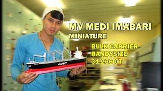 How to make miniature Ship  Mv Medi Imabari Miniature  Miniature Ship [upl. by Lotsyrc825]