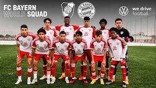 LastMinuteSieg im dritten Test  FC Bayern World Squad  River Plate U20  ReLive [upl. by Winola]